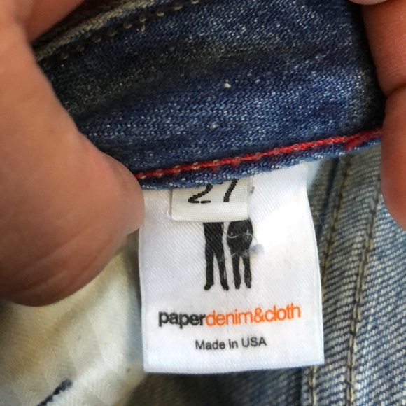Paperdenim&cloth jeans made in USA - Picture 3 of 5